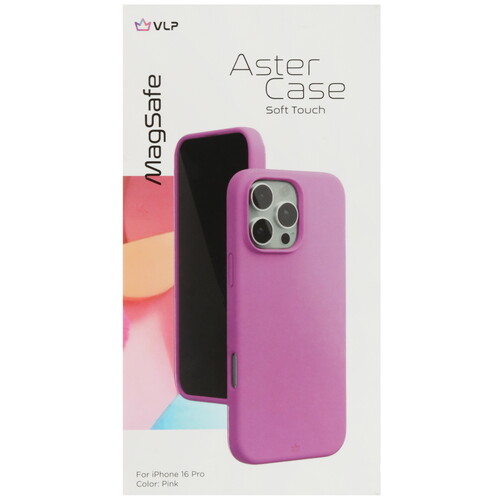 Купить Накладка  VLP Aster Case для Apple iPhone 16 Pro розовый  5487011. Характеристики, отзывы и цены в Донецке