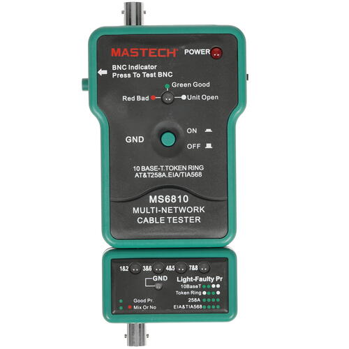 Купить Кабельный тестер Mastech MS6810  4724179. Характеристики, отзывы и цены в Донецке