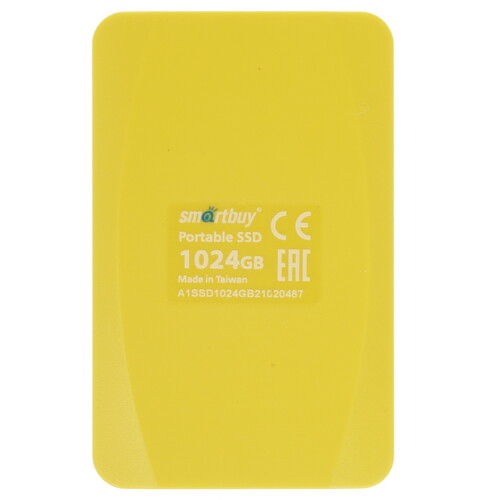 Купить 1000 ГБ Внешний SSD Smartbuy Aqous A1 [SB001TB-A1Y-U31C]  5312156. Характеристики, отзывы и цены в Донецке