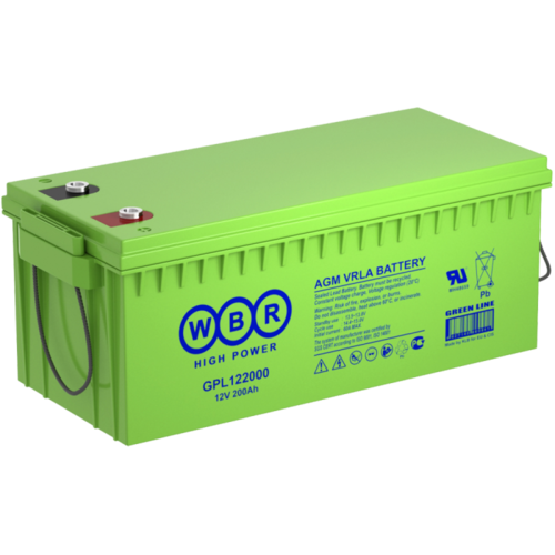 Купить Аккумуляторная батарея для ИБП WBR GPL122000  9281133. Характеристики, отзывы и цены в Донецке
