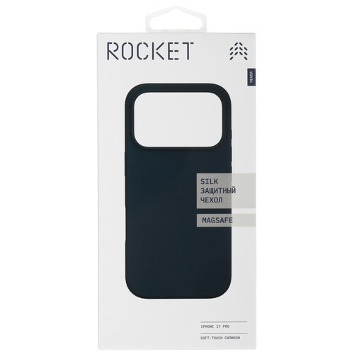 Купить Накладка  Rocket Silk для Apple iPhone 17 Pro синий  5639082. Характеристики, отзывы и цены в Донецке