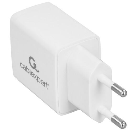 Купить Сетевое зарядное устройство Cablexpert MP3A-PC-56 белый  5480020. Характеристики, отзывы и цены в Донецке