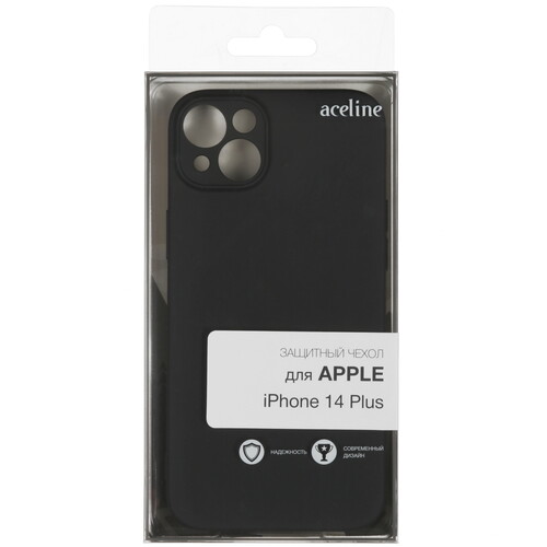 Купить Накладка  Aceline Fresh для Apple iPhone 14 Plus черный  9091715. Характеристики, отзывы и цены в Донецке