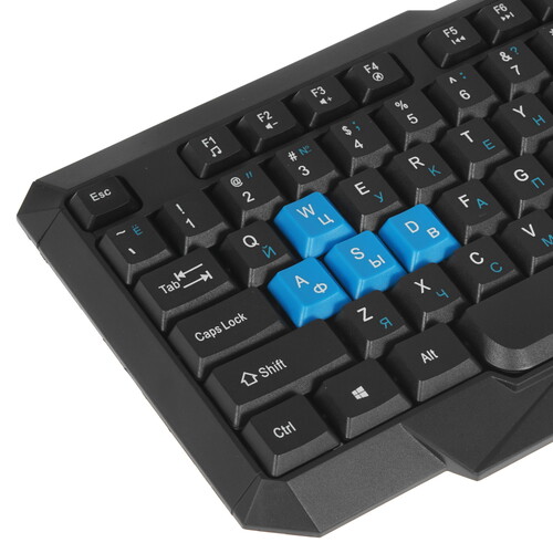 Купить Клавиатура+мышь  проводная  Smartbuy ONE 230346 черный  5027073. Характеристики, отзывы и цены в Донецке