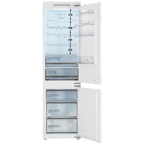 Купить Встраиваемый холодильник Midea MDRE414FGE01  9132974. Характеристики, отзывы и цены в Донецке