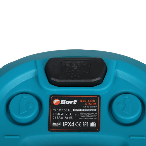 Купить Строительный пылесос  Bort BSS-1620-STORM  9062281. Характеристики, отзывы и цены в Донецке