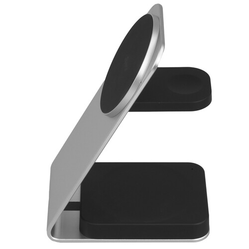 Купить Беспроводное зарядное устройство uBear Level Pro 3-in-1 Galaxy Watch Edition серебристый  9240485. Характеристики, отзывы и цены в Донецке