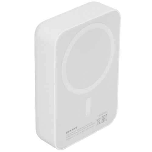 Купить Портативный аккумулятор REXANT 30-2054 белый  9190008. Характеристики, отзывы и цены в Донецке