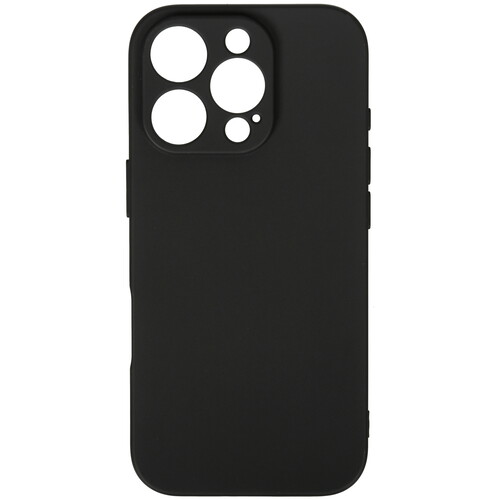 Купить Накладка  LuxCase для Apple iPhone 16 Pro черный  5637320. Характеристики, отзывы и цены в Донецке