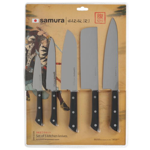 Купить Набор ножей Samura Harakiri SHR-0250B/K  1333587. Характеристики, отзывы и цены в Донецке