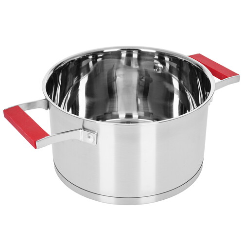 Купить Кастрюля Rainstahl RS/CS 2912-20 3.6 л 20 см красный  9151780. Характеристики, отзывы и цены в Донецке