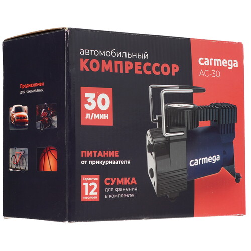 Купить Компрессор CARMEGA AC-30  5091013. Характеристики, отзывы и цены в Донецке