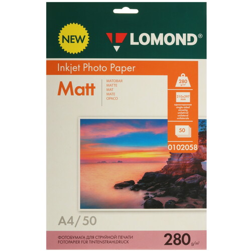 Купить Фотобумага Lomond 0102058  9092422. Характеристики, отзывы и цены в Донецке