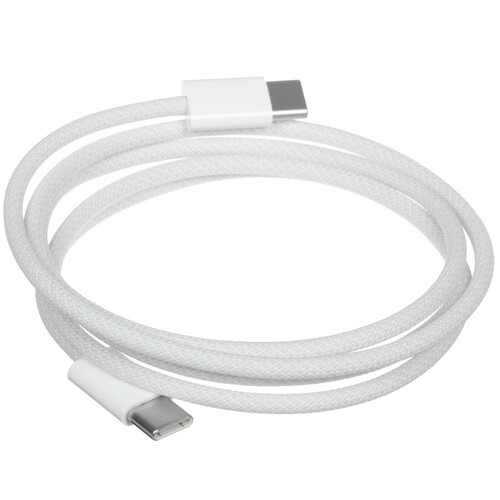 Купить Кабель круглый Apple USB Type-C - USB Type-C белый 1 м  5478504. Характеристики, отзывы и цены в Донецке