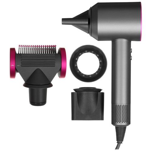 Купить Фен SenCiciMen Super hair dryer HD-15 серый/розовый  5483073. Характеристики, отзывы и цены в Донецке