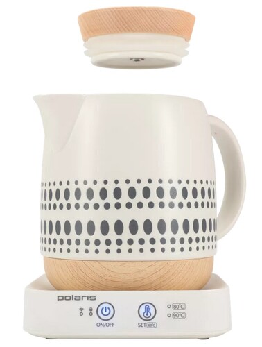 Купить Электрочайник Polaris PWK 1538СС Wi-Fi IQ Home белый  9278216. Характеристики, отзывы и цены в Донецке