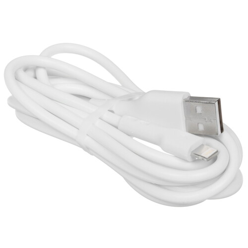 Купить Кабель круглый WIIIX Lightning 8-pin - USB 2.0 Type-A белый 2 м  5614897. Характеристики, отзывы и цены в Донецке