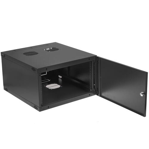Купить Шкаф коммутационный Lanmaster Next TWT-CBWNM-6U-6x6-BK  1614979. Характеристики, отзывы и цены в Донецке