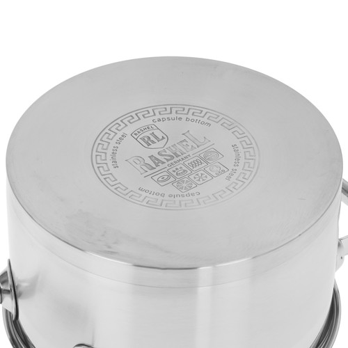 Купить Кастрюля Rashel Виктория R-270w 2.7 л 18 см серебристый  9321065. Характеристики, отзывы и цены в Донецке