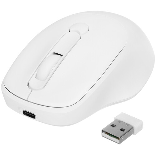 Купить Мышь беспроводная DEXP WM-M5  белый  9017077. Характеристики, отзывы и цены в Донецке