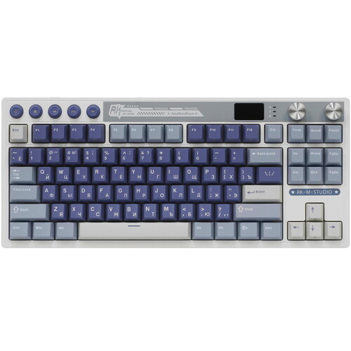 Купить Клавиатура проводная + беспроводная Royal Kludge M87  9307469. Характеристики, отзывы и цены в Донецке