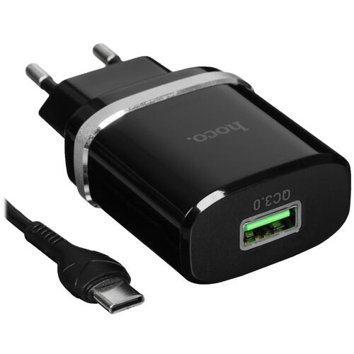 Купить Сетевое зарядное устройство Hoco C12Q Smart белый  5367562. Характеристики, отзывы и цены в Донецке