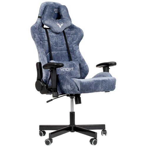 Купить Кресло игровое Zombie VIKING KNIGHT LT27 FABRIC синий  1673772. Характеристики, отзывы и цены в Донецке