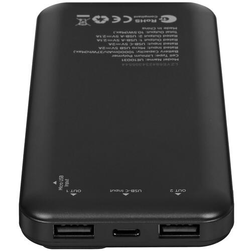 Купить Портативный аккумулятор Energizer UE10031 черный  5427092. Характеристики, отзывы и цены в Донецке