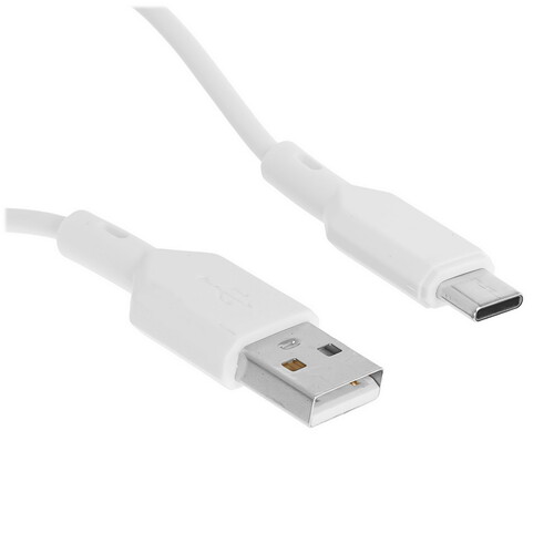 Купить Кабель круглый Borofone USB Type-C - USB 2.0 Type-A белый 1 м  5475018. Характеристики, отзывы и цены в Донецке