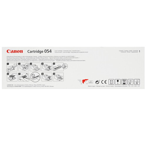 Купить Картридж лазерный Canon 054 Y желтый  4701175. Характеристики, отзывы и цены в Донецке