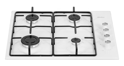 Купить Газовая варочная поверхность Simfer H60Q40W470  9211441. Характеристики, отзывы и цены в Донецке