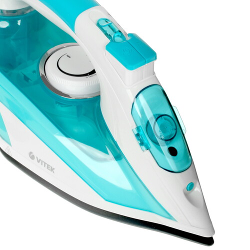 Купить Утюг VITEK VT-8355 бирюзовый  5354348. Характеристики, отзывы и цены в Донецке