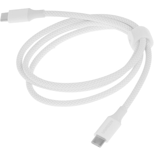 Купить Кабель круглый Ugreen USB Type-C - USB Type-C белый 1 м  5624634. Характеристики, отзывы и цены в Донецке