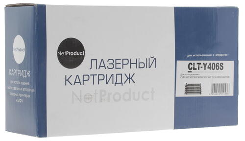 Купить Картридж лазерный NetProduct CLT-Y406S желтый  1049060. Характеристики, отзывы и цены в Донецке