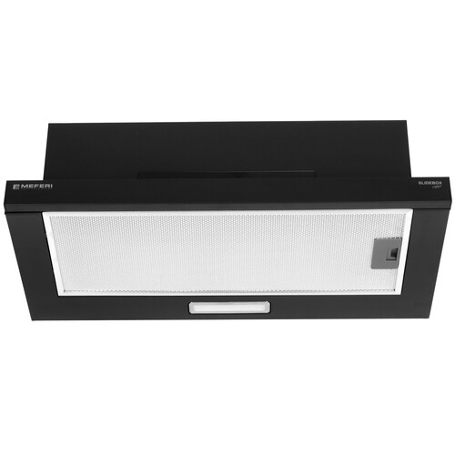 Купить Вытяжка телескопическая Meferi SLIDEBOX60BK LIGHT черный/черный  9168706. Характеристики, отзывы и цены в Донецке