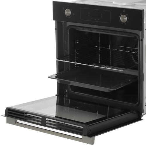 Купить Электрический духовой шкаф Haier HOD-P08WGB черный  5066431. Характеристики, отзывы и цены в Донецке