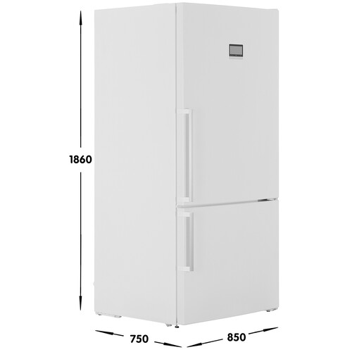 Купить Холодильник с морозильником   Bosch KGN86AW32U белый  9088896. Характеристики, отзывы и цены в Донецке