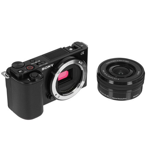 Купить Беззеркальный фотоаппарат Sony Alpha ZV-E10 Kit 16-50mm черный  5072693. Характеристики, отзывы и цены в Донецке
