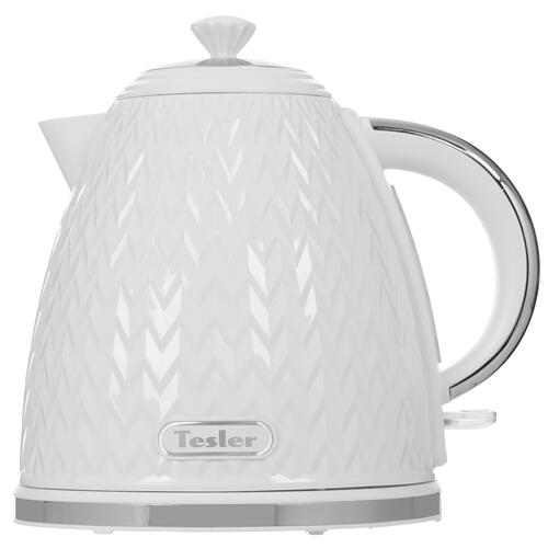 Купить Электрочайник Tesler KT-1704 белый  9054313. Характеристики, отзывы и цены в Донецке