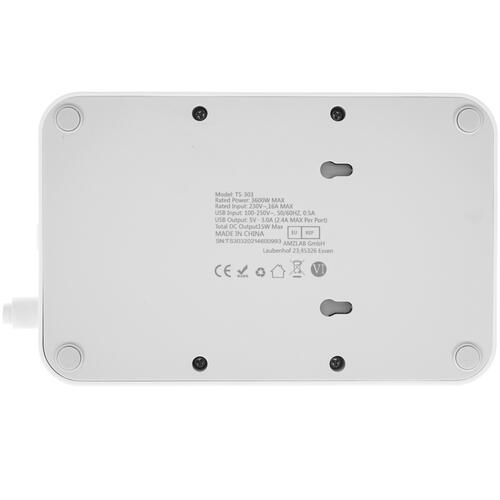 Купить Сетевой фильтр Tessan TS-303 серый  5366305. Характеристики, отзывы и цены в Донецке
