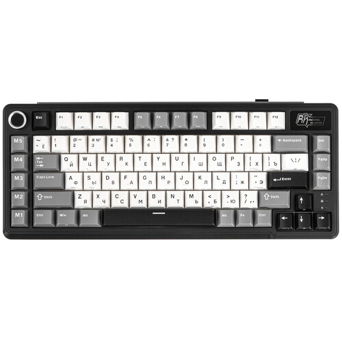 Купить Клавиатура проводная + беспроводная Royal Kludge L75  9268007. Характеристики, отзывы и цены в Донецке