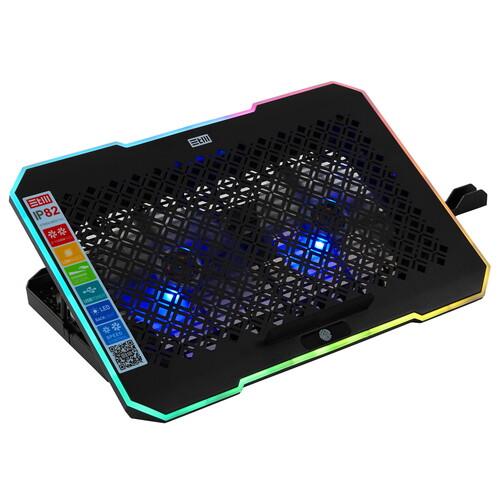 Купить Подставка для ноутбука STM IP82 черный  5607584. Характеристики, отзывы и цены в Донецке