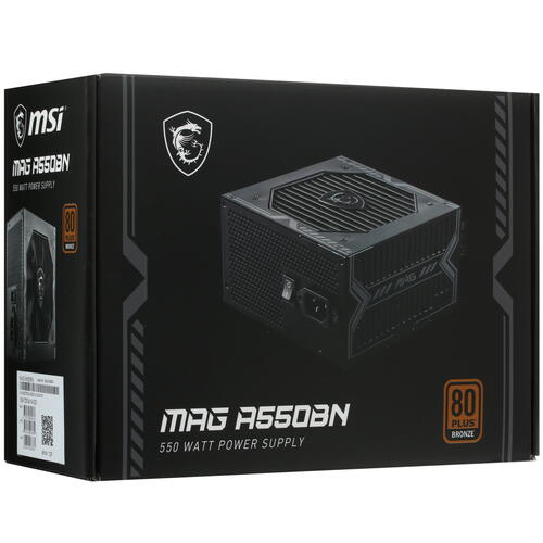 Купить Блок питания MSI MAG A550BN  4849125. Характеристики, отзывы и цены в Донецке
