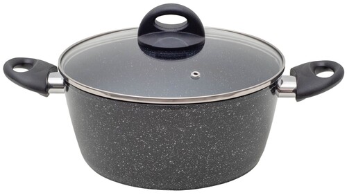 Купить Кастрюля MoulinVilla Titan Urban TMCS-24-I 3.9 л 24 см черный  9198473. Характеристики, отзывы и цены в Донецке