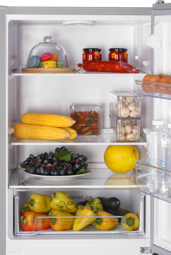 Купить Холодильник с морозильником   NORD NRB 131 S серебристый  9291894. Характеристики, отзывы и цены в Донецке