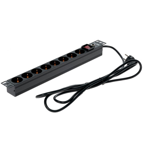 Купить Блок розеток Lanmaster TWT-PDU19-16A8P-3.0  1615040. Характеристики, отзывы и цены в Донецке