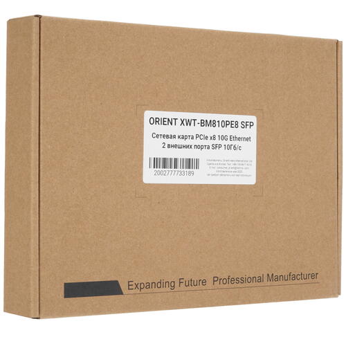 Купить Сетевая карта ORIENT XWT-BM810PE8 SFP  5419688. Характеристики, отзывы и цены в Донецке