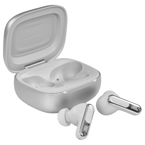 Купить Наушники TWS JBL Live Beam 3 серебристый  5474663. Характеристики, отзывы и цены в Донецке