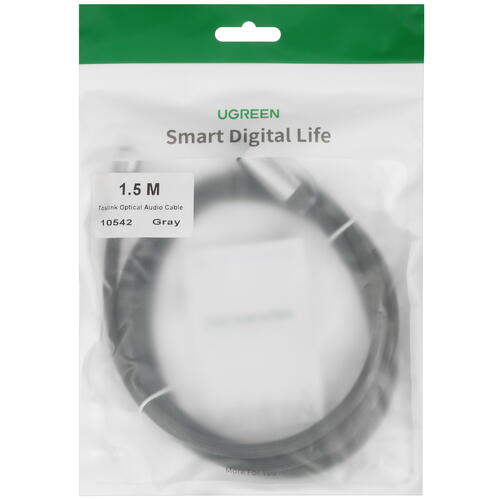 Купить Кабель оптический  Ugreen ODT Toslink - ODT Toslink черный  5026963. Характеристики, отзывы и цены в Донецке