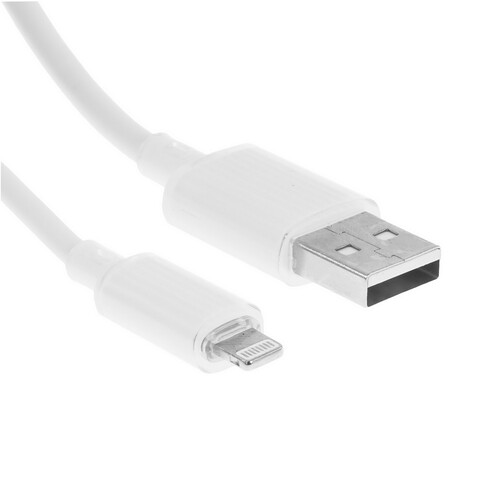 Купить Кабель круглый Borofone Lightning 8-pin - USB 2.0 Type-A белый 1 м  9238181. Характеристики, отзывы и цены в Донецке